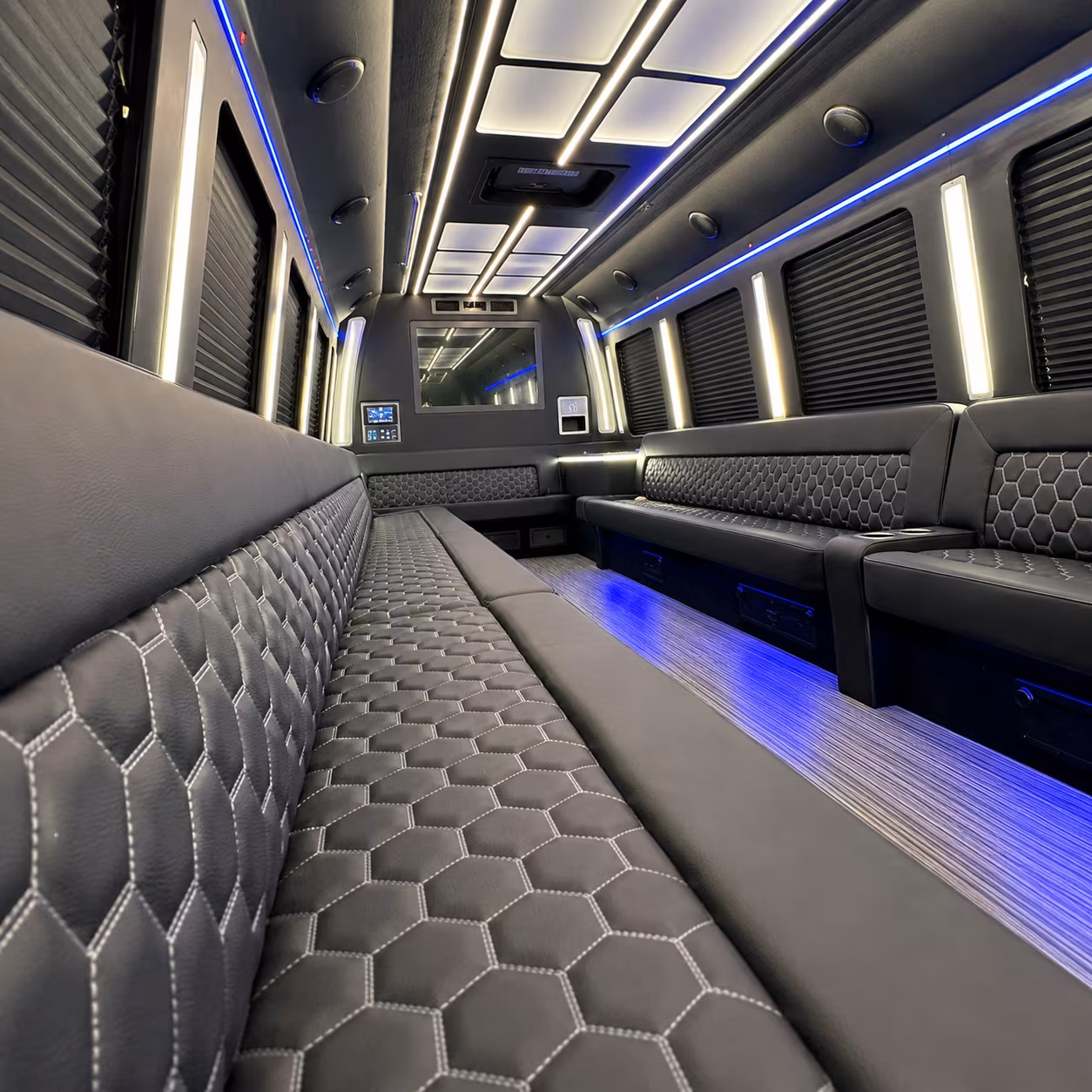 party bus interior