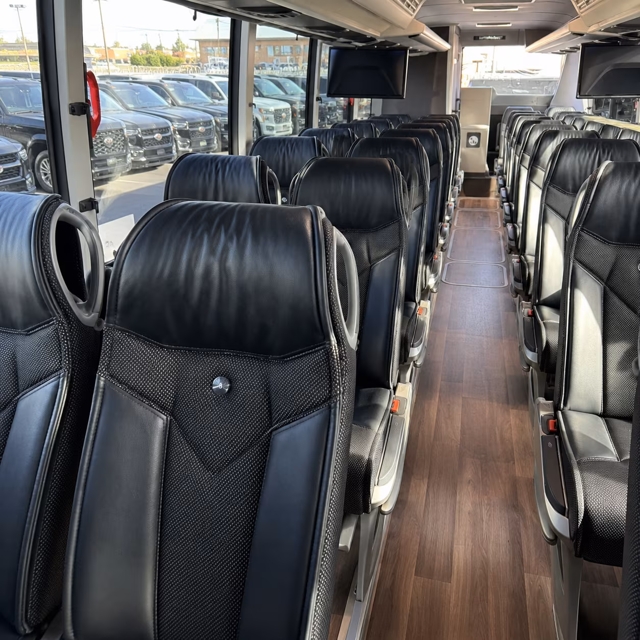 pembroke pines charter bus inside